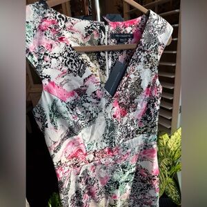 NWT French Connection Abstract Print Dress